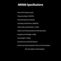 Aune AR5000 HiFi Headphones — image 7