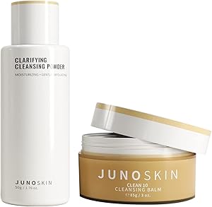 JUNO & Co. 10 Ingredients Cleansing Balm and Clarifying Cleansing Powder Review