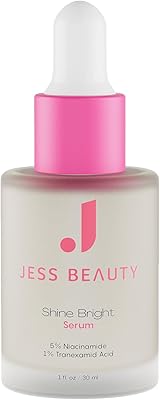 JESS BEAUTY Skin Care Shine Bright Serum Niacinamide Face Moisturizer 1 fl. oz