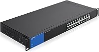 Linksys LGS124P 24-Port Gigabit Unmanaged PoE Switch — image 1
