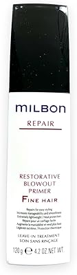 Milbon Repair Restorative Blowout Primer FINE Hair 4.2oz