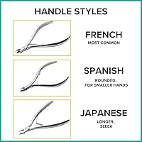 Rui Smiths Ultra-Premium Stainless Steel Cuticle Nippers, 5mm Jaw — image 5