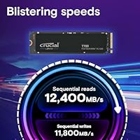Crucial T700 1TB Gen5 NVMe M.2 SSD — image 2