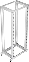 NavePoint 42U 4-Post Open Frame Server Rack — image 1