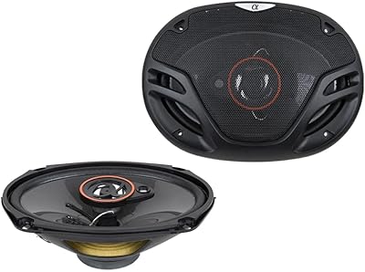 Alphasonik AS29 6x9 500W 3-Way Car Speakers