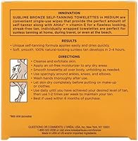 L'Oreal Paris Sublime Bronze Self-Tanning Towelettes (3 Pack) — image 2