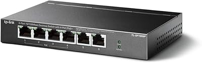 TP-Link TL-SF1006P 6-Port PoE Switch