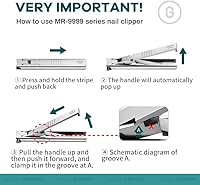 MR.GREEN Ultra Thin Nail Clippers with Cow Leather Cover (Dark Brown) — image 2