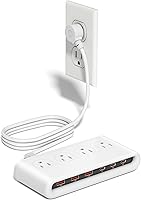VPSUN Power Strip with USB C 35W, 10-in-1 — image 1