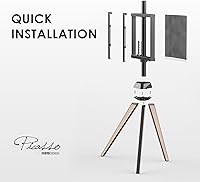 FITUEYES Picasso Corner TV Stand for 32-65 Inch TVs — image 4