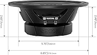 RECOIL MS65-4P 6.5-Inch Midrange Pro Audio Car Speakers — image 3