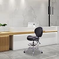 MWOSEN Height Adjustable Rolling Stool — image 8