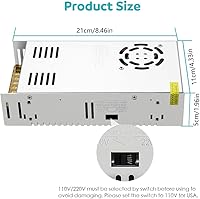 Aclorol 5V 70A 350W Power Supply — image 2