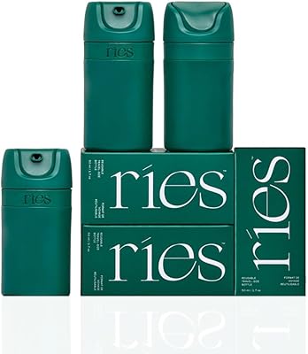 RIES Starter Set Toiletry Travel Bottles – 1.7oz, 3-Pack