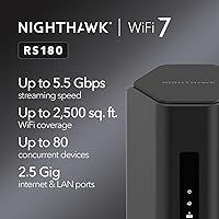 NETGEAR Nighthawk RS180 WiFi 7 Router — image 2