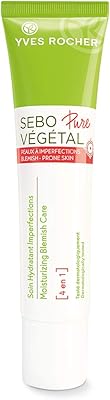 Yves Rocher Sebo Pure Végétal Moisturizing Blemish Care 4-in-1 with Salicylic Acid 1.35oz
