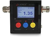 LATNEX PM-120W Digital VHF UHF Power SWR Meter and Frequency Counter — image 1