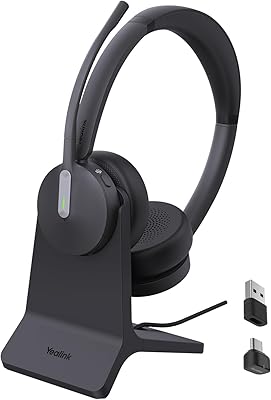 Yealink BH70 Dual Wireless Headset with Stand