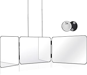 JANMPASK 3 Way Mirror for Self Hair Cutting Review