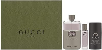 Gucci Guilty 3 Piece Gift Set for Men