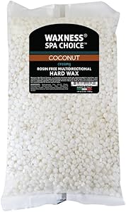 Waxness Spa Choice Rosin Free Multidirectional Hard Wax Coconut 2.2 lb Review