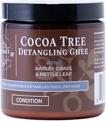 Qhemet Biologics Cocoa Tree Detangling Ghee 9oz