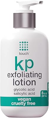 TOUCH Glycolic Acid Lotion for Keratosis Pilaris 8 Fl Oz