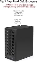 IO CREST SY-ENC50119 USB 3.0 8-Bay SATA Hard Drive Enclosure — image 9