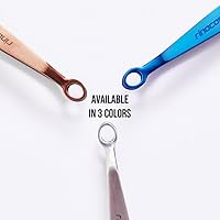 Rinocos RC_Silver Round Tip Tweezers — image 5