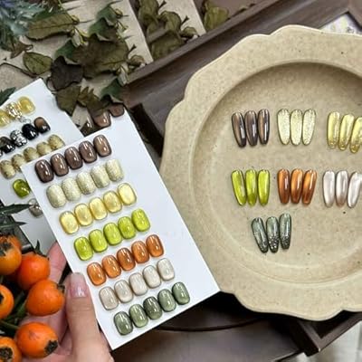 ADHERE Cat Eye Gel Nail Polish Set 12ML Autumn Collection