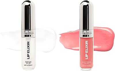 Sacheu Lip Elixir Nourishing Lip Gloss – Clear & Sheer Pink
