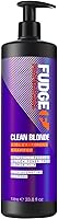 Fudge Clean Blonde Violet-Toning Shampoo 1000mL — image 1