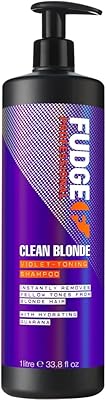 Fudge Clean Blonde Violet-Toning Shampoo 1000mL