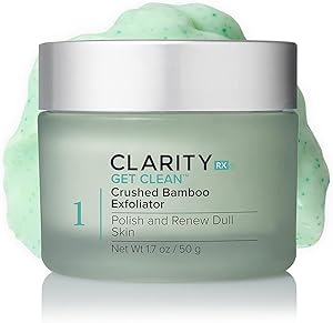 ClarityRx Get Clean Crushed Bamboo Exfoliating Face Wash 2.88oz Review