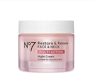 No7 Restore & Renew Multi Action Face & Neck Night Cream 50ml Review