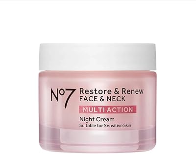 No7 Restore & Renew Multi Action Face & Neck Night Cream 50ml