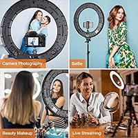 Inkeltech 18-inch Dimmable LED Ring Light — image 5