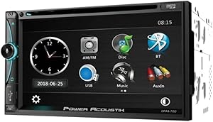 Power Acoustik CPAA-70D 7-inch Double Din Car Stereo Review