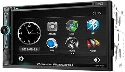 Power Acoustik CPAA-70D 7-inch Double Din Car Stereo