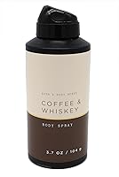 BBW Coffee & Whiskey Men's Body Spray 3.7oz — image 1