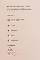 SRILabs KEEWEE Hair Growth Shampoo with Biotin, Niacinamide, Green Tea & Ginkgo – 13.12oz — image 7