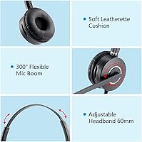 VT Telephone-Headset VT6932 QD Mono Headset with RJ09 Cables — image 3