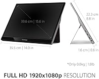 ViewSonic VG1655 15.6-Inch Portable Monitor — image 4