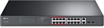 TP-Link TL-SL1218MP 16-Port PoE Switch