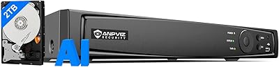 Anpviz 8CH 12MP AI POE NVR 2TB