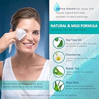 ProCIV Eyelid Cleansing Wipes with Tea Tree Oil, 60 Count — image 2