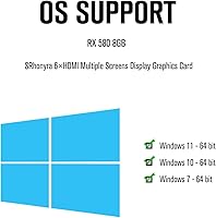 SRhonyra RX 580 8GB 6 Monitor Video Card — image 7
