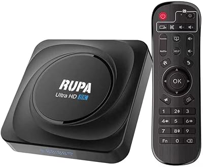 RUPA Android TV Box 11.0, 4GB RAM 32GB ROM