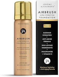 Jerome Alexander Airbrush Foundation Ultra Hydrating - Fair Review