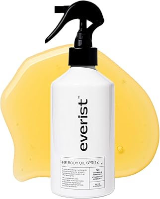 Everist Body Oil Spritz – Waterless Vitamin-Infused Dry Body Oil, 6.1 fl oz